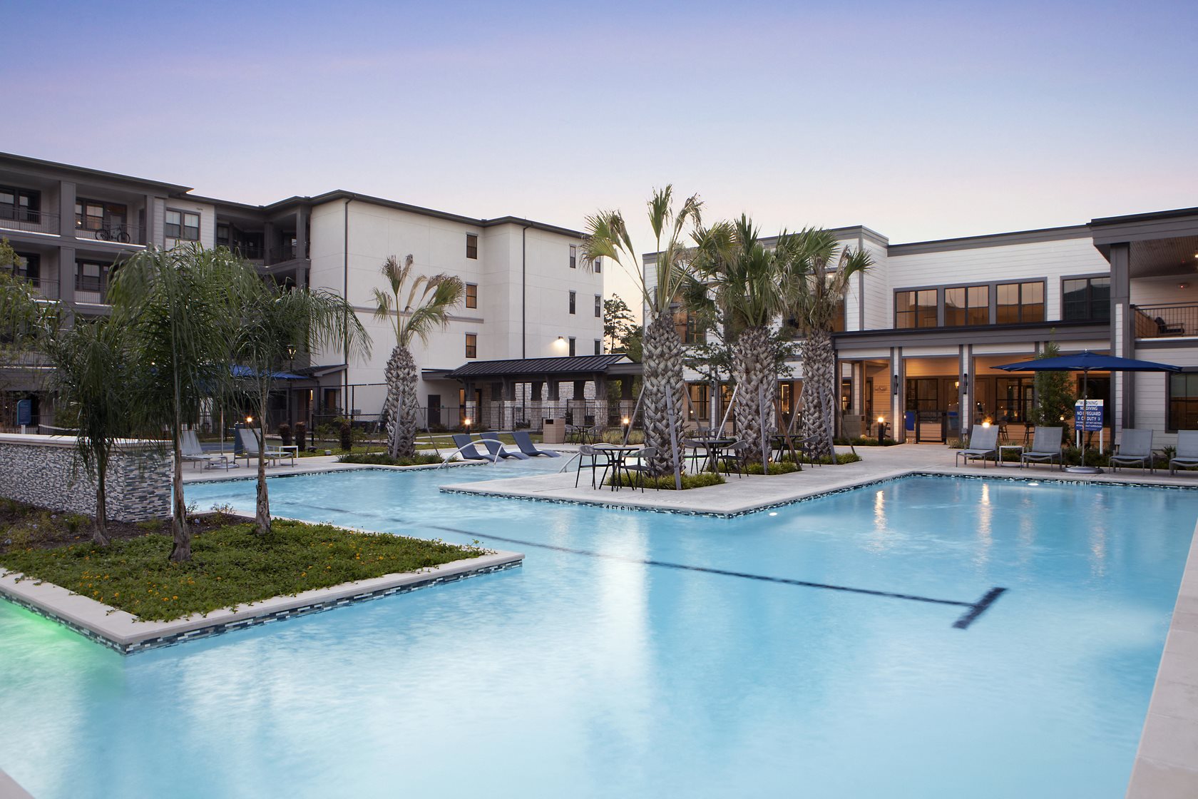 a resort-style pool